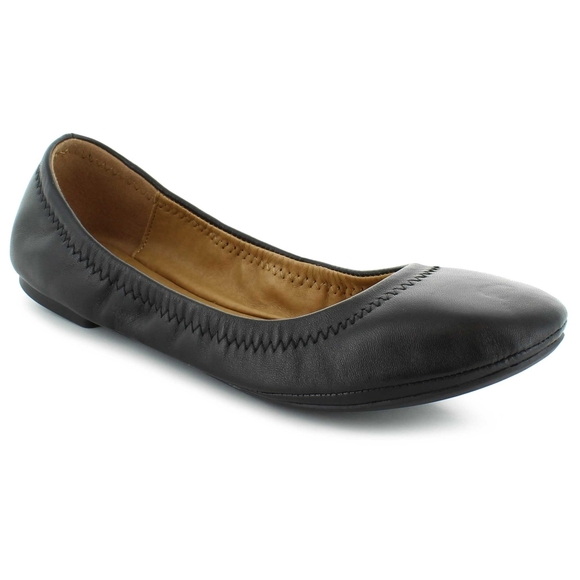 Lucky Brand Black Ballet Flats - Picture 1 of 6